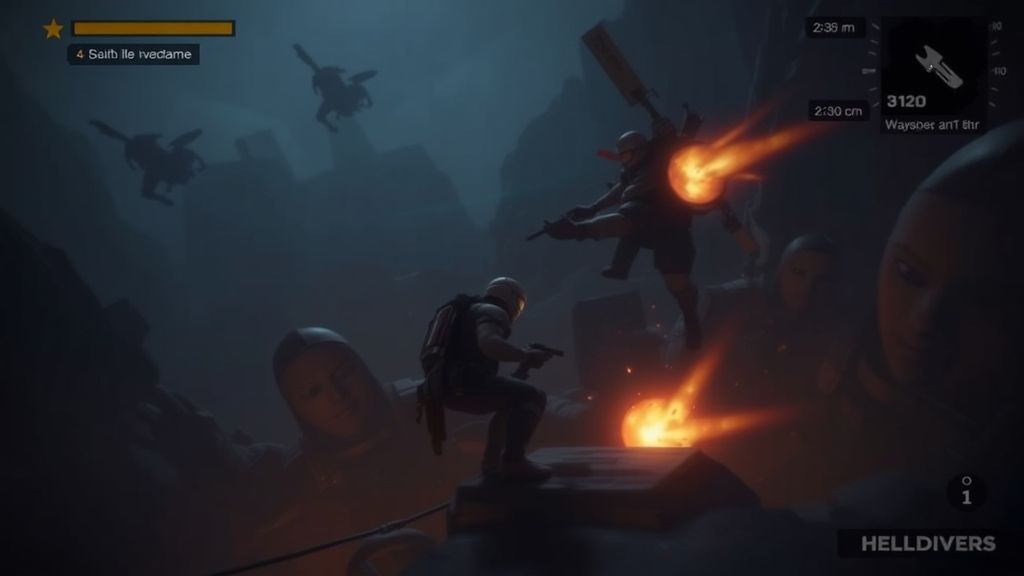 《地狱潜者2》友军伤害排行榜曝光！鹰式扫射竟成头号杀手