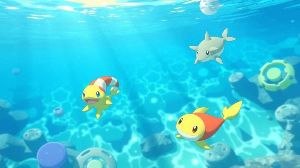 《宝可梦波克比亚》游泳攻略：解锁冲浪技能，告别旱鸭子百变怪！